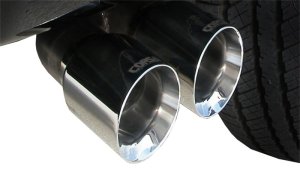 Ford F-150 Performance Exhaust - Single Side Exit - CORSA Performance - Cat Back Sport - Polished - `11-`14 Ford F-150 Performance Exhaust - Single Side Exit - CORSA Performance - Cat Back Sport - Polished - `11-`14